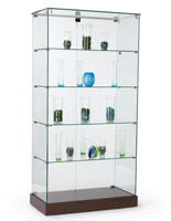 Frameless Tower Displays That Stand 71" Tall Frameless Tower Displays