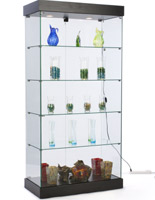 Frameless Retail Cabinet Measuring Over 6' High – Ships Unassembled frameless retail cabinet