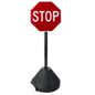 Small Stop Sign Great for Pedestrians Small Stop Sign, 17.5" Base Diameter