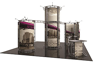 20' x 20' trade show booth displays