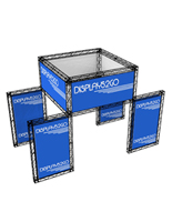 Large truss display will help enhance a presentation at trade shows 20' x 20' trade show displays