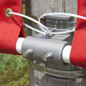 Banner Pole Hardware that is Rust Resistant banner pole hardware