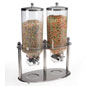 Double Cereal Dispensers Hold 82 Servings Double Cereal Dispensers