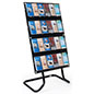 4-Tiered Literature Display Stand will Help Provide Take-Away Literature to Your Customers 30.5 inch x 57.5 inch 4-tiered literature display stand with floor standing design