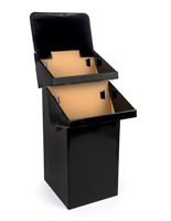 Corrugated Cardboard Display Bins Display Bins for Point of Sale Locations