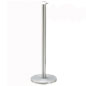 Crowd Control Post 34" Traditional Polished Chrome NO ROPE Crowd Control Post