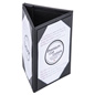 4” x 6” (3) Sided Table Tent Great for Specials & Dessert Options Multi Panel 4” x 6” (3) Sided Table Tent with Magnetic Closures