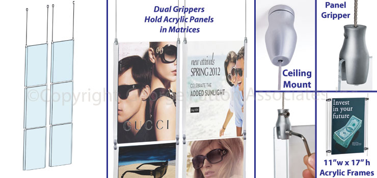 Ceiling Hung Posters Ideal for Businesses ceiling hung posters