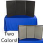 Exhibition Display Board has Black & Grey Sides! Trade Show Board