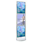 Silver Triple 22 x 28 Mobile Graphic Stand for Promotional Needs Silver Triple 22 x 28 Mobile Graphic Stand, Floor Standing