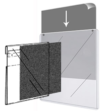 plastic poster holders