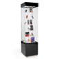 Rotating Display Case 72" High (Acrylic Not Glass) Rotating Display Case