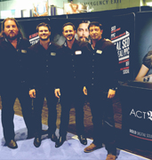 custom printed trade show backgrounds from displays2go