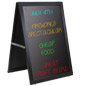 Wooden A-Boards have an 18"w x 28"h Writing Area wooden a-boards