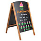 Chalkboard Easels with Double-Sided Writing Surface Chalkboard Easels
