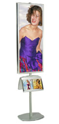 Snap Frames: 22" x 56" w/Literature Pockets snap frames