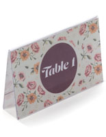 Economy Place Card Holders Table Tent