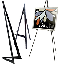 poster holders with easels
