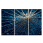 Abstract Panel Wall Art for Museums 3-Piece Abstract Panel Wall Art