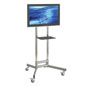 Multimedia Presentation Cart with Adjustable Shelf multimedia presentation cart