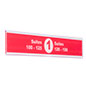 This Modular Wayfinding Wall Signage Is a Modern Directory Solution Modular wayfinding wall signage with UV printing