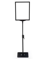 8.5" x 11" Steel Graphic Stand Great for Businesses