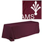 This printed tablecloth includes 1 color printing printed tablecloth