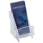 Single Pocket Clear Acrylic Brochure Tray Clear Acrylic Brochure Tray with Interlocking Panels