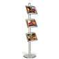 FORTE Literature Stand: 3 Literature Holders literature stand