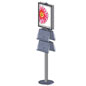 Ad Stand banner pole