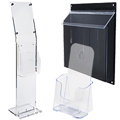 Brochure Holders Single And Multi Pocket Literature Racks