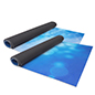 10ft Square Trade Show Booth Sized Digital Dye Sub Carpet Digital dye sub carpet in standard 10ft square trade show booth size