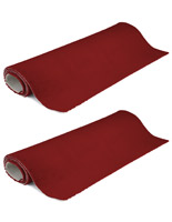 Portable 10’ x 10’ rollable red carpet