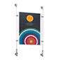 Wall Mount Poster Holder Ideal for Businesses wall mount poster holder