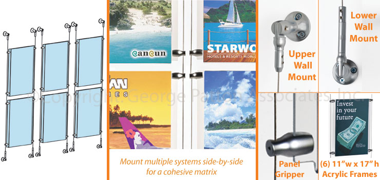 Wall Mount Sign System Ideal for Businesses wall mount sign system