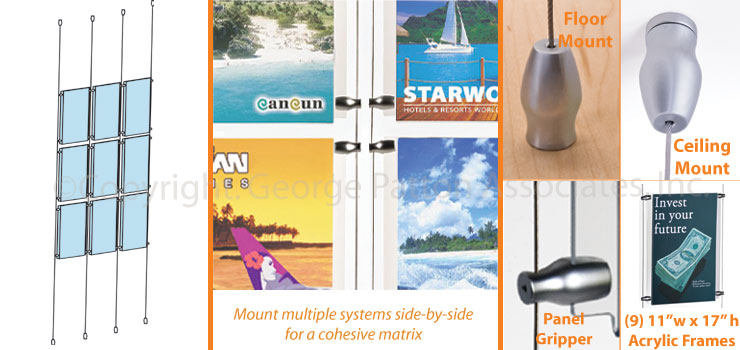 Window Sign System is Ideal for Window Displays window sign system