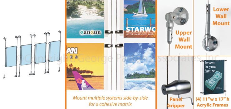 Wall Mount Poster System Ideal for Businesses wall mount poster system