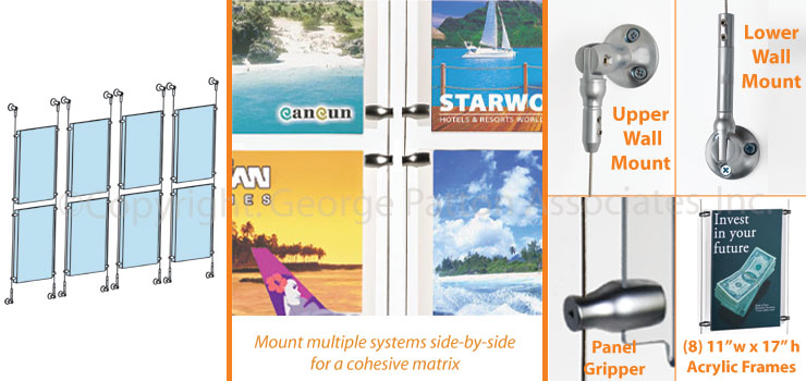 Wallmount Poster System Ideal for Businesses wallmount poster system