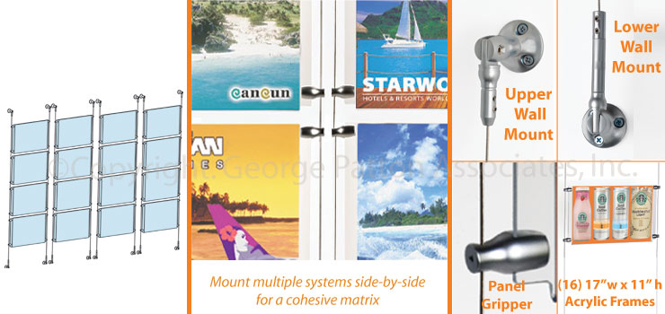 Wall Mount Poster System Ideal for Businesses wall mount poster system