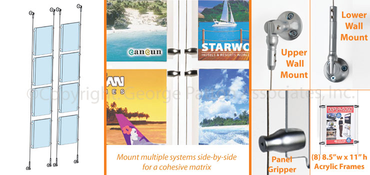 Suspended Poster Kit Ideal for Businesses suspended poster kit