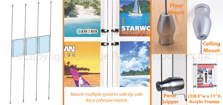 Ceiling Hung Poster Ideal for Window Displays ceiling hung poster