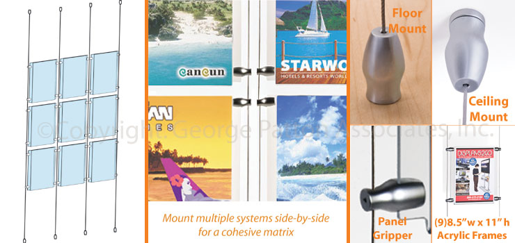 Ceiling Hung Signs Ideal for Window Displays ceiling hung signs
