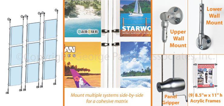 Wall Mount Poster System Ideal for Businesses wall mount poster system