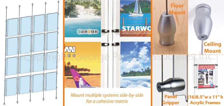 Suspended Sign Kits Ideal for Window Displays suspended sign kits