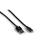Black USB to Lightning cable kit