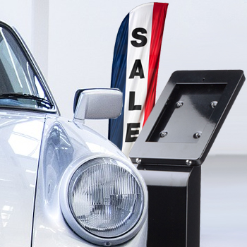 display fixtures for car dealerships
