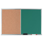 Front View of School Bulletin Boards School Bulletin Boards with Aluminum Frame