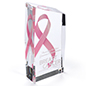 Give This Crystal Corporate Trophy to Dedicated and Devoted Employees in Recognition of Service Crystal corporate trophy with .75 inch thick glass