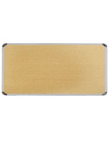 Cork Board: Features Large, 4' x 8' Self-Healing Surface Cork Board