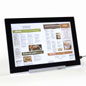 Lighted frames with table stands Lighted frames